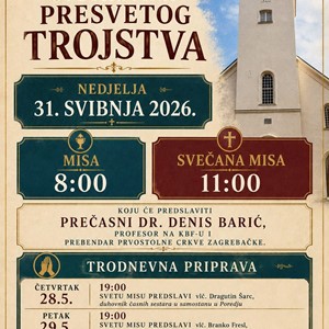 Proslava župne svetkovine Presvetog Trojstva u Donjoj Stubici